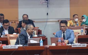 RDP Komisi I DPR dengan RRI dan TVRI 