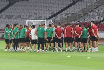 Persiapan Akhir Timnas Indonesia Menghadapi Argentina  
