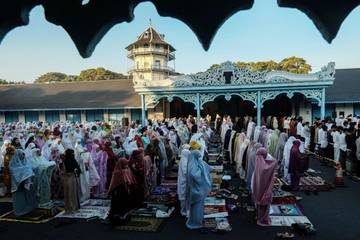 Salat Iduladha di Solo