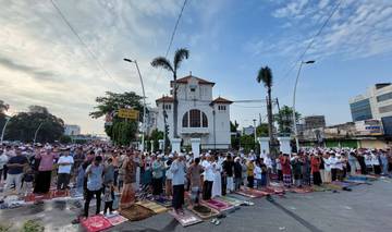 ​Salat Iduladha di Jakarta
