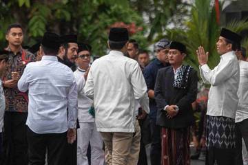 Salat Id Kepala Negara di Istana Kepresidenan Yogyakarta
