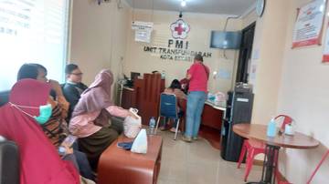 PMI Cabang Bekasi Sebut Golongan Darah O,A dan AB Tinggi Permintaan