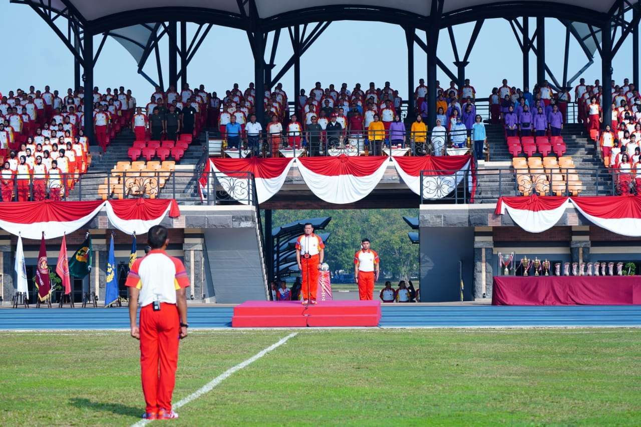 Laksamana Yudo Buka Turnamen Sepak Bola Panglima Cup