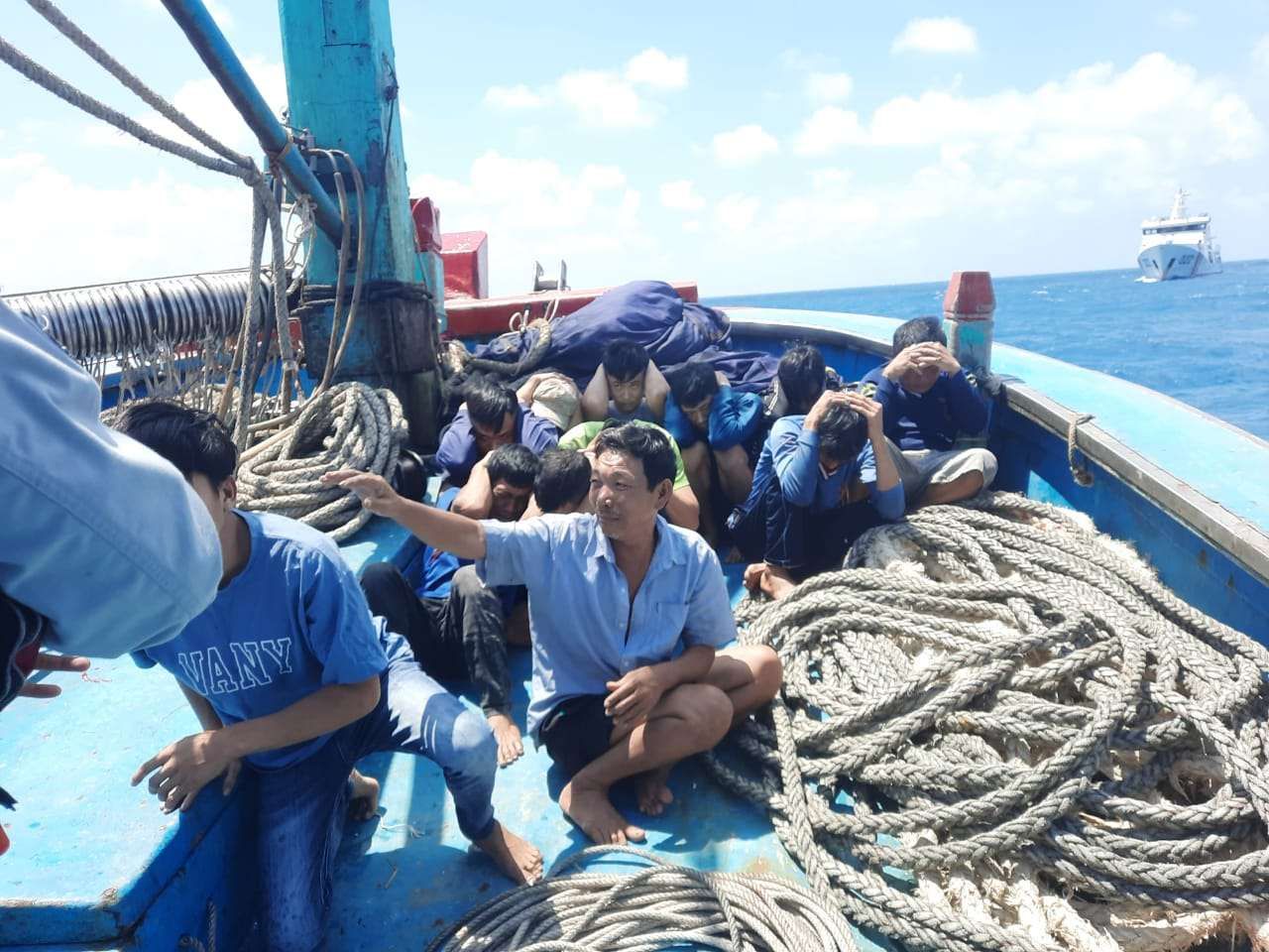 Bakamla RI Tangkap Kapal Vietnam di Laut Natuna Utara
