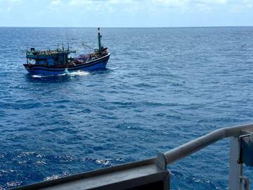 Bakamla RI Tangkap Kapal Vietnam di Laut Natuna Utara