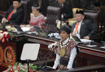 Potret Sidang Tahunan MPR/DPR/DPD Tahun 2023