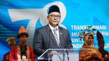 Direktur Utama dan Ketua Dewan Pengawas RRI Saat Hari Bakti RRI ke-78