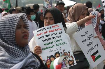 Aksi Damai Solidaritas Palestina