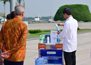 Indonesia Kirimkan Bantuan Kemanusiaan Tahap II untuk Palestina