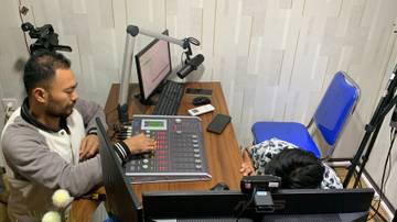 Dirut Tinjau Kesiapan Studio Mini RRI IKN