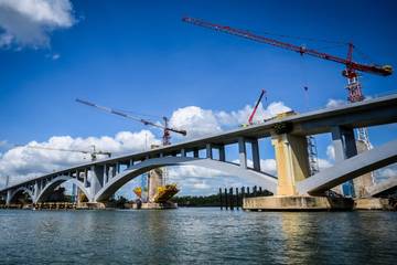 Pembangunan Jembatan Penghubung Balikpapan dan IKN