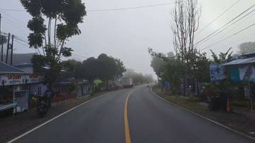 Jarak Pandang Terbatas, Pengendara Diminta Nyalakan Lampu Utama