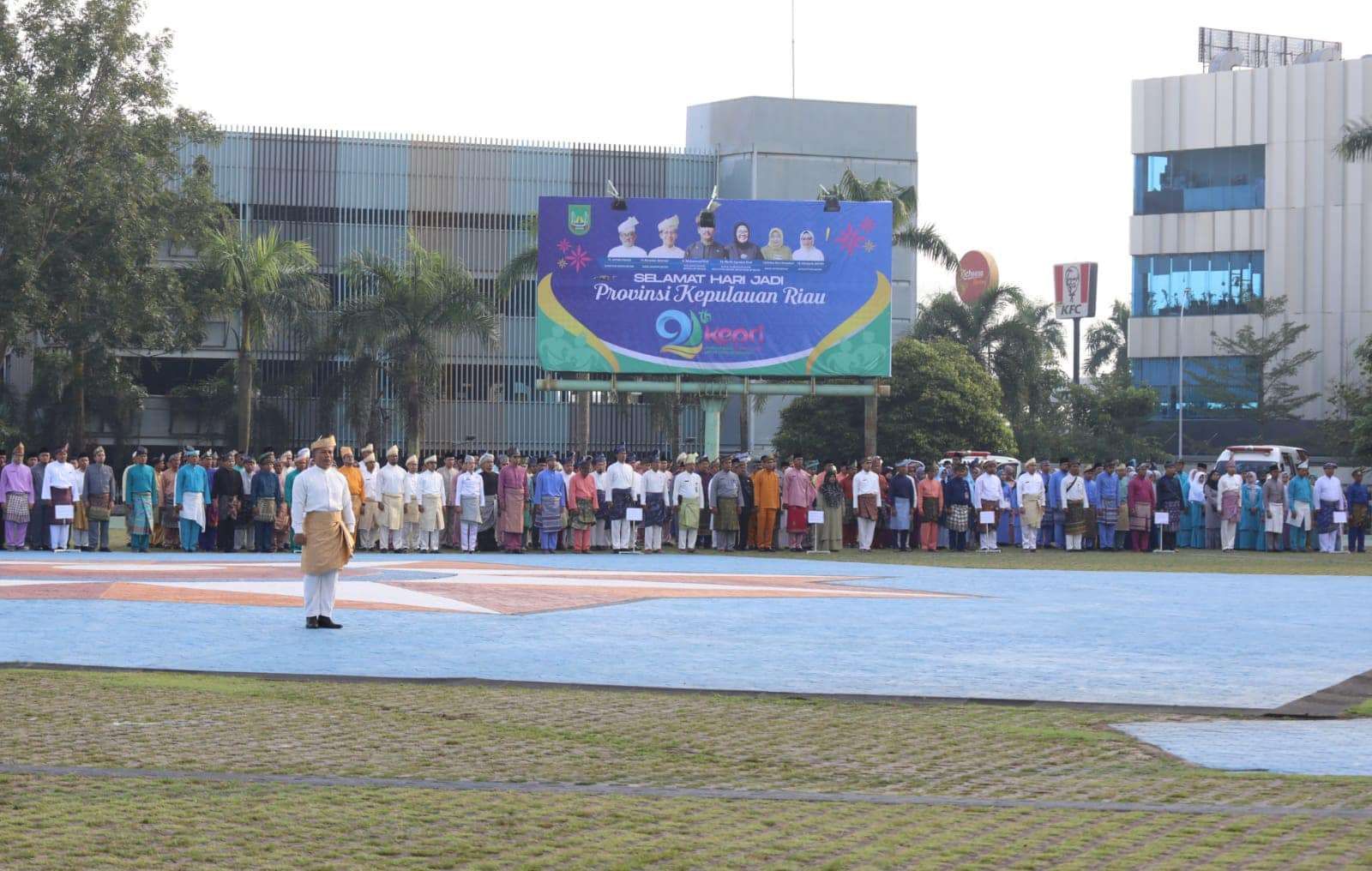 Pemko Batam Gelar Upacara Hari jadi Kepri Ke 21 