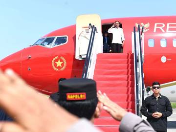 Presiden Jokowi Kembali ke Jakarta Usai Kunjungi IKN