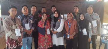 Pencoblosan di TPS 09 Kelurahan Nusa Indah Tala