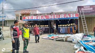 Sat Samapta Polres Kerinci Bantu Penertiban APK