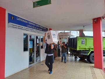 Distribusi Logistik Pemilu 2024 TPS Lapas