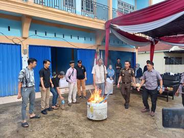 KPU Kota Jambi Musnahkan Surat Suara 