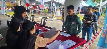 Pelajar RI di Kuching Bangga Bisa Ikut Memilih