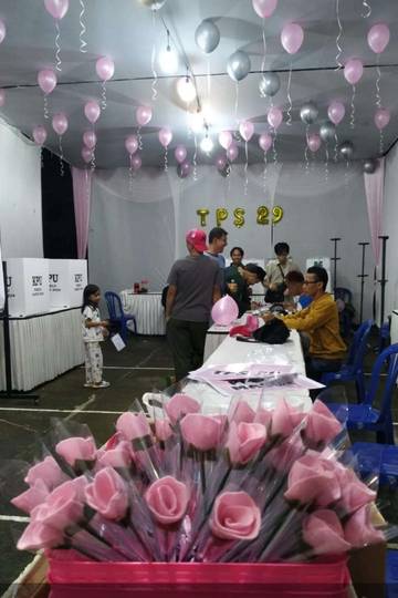 Nuansa Valentine di TPS 29 Desa Kober, Banyumas