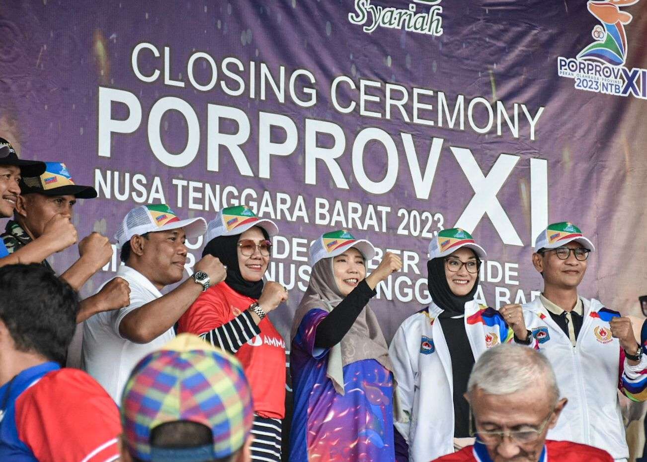 Porprov XI NTB 2023 Sukses, Kota Mataram Juara Umum 