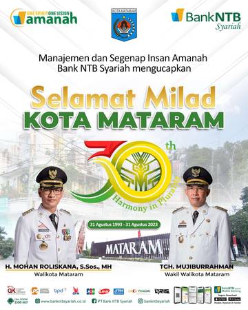 Selamat HUT ke 30 Kota Mataram 