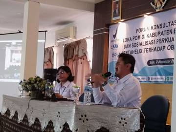 Loka POM Ende Gelar Gelar FKP Pelayanan Obat dan Makanan