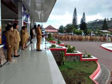 Apel Peringatan Hari Bakti Pekerjaan Umum ke-78 di Ngada 