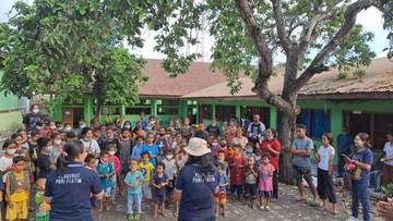 Trauma Healing Bagi Anak - anak Korban Erupsi Lewotobi Laki -laki 