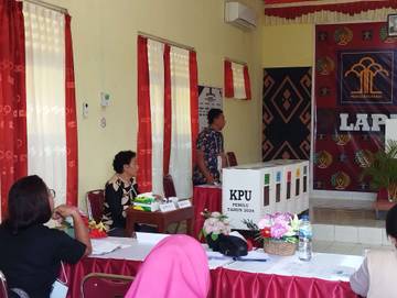 Sebanyak 168 Warga Binaan Lapas Ende Mengikuti Pemungutan Suara