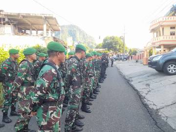 Kesiapan Petugas Keamanan Rapat Pleno  Perhitungan Perolehan Suara Pemilu 