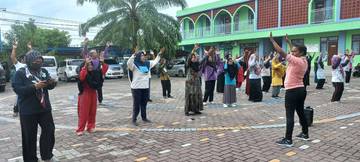 Tes Kebugaran Calon Jemaah Haji Manokwari Tahun 2023