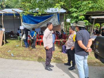 Kapolres Hendriyana Pimpin Pengamanan PSU di Dua TPS