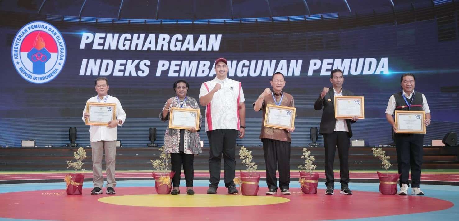 Provinsi Papua Raih Penghargaan Capaian Tertinggi Indeks Pembangunan Pemuda
