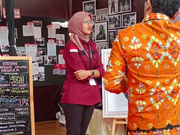 Stand Kementerian dan Rumah Pemulihan Korban 