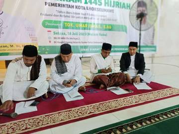 Suasana Zikir Bersama Tahun Baru Islam 1445 H 