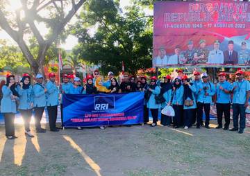 Angkasawan/i RRI Lhokseumawe Ramaikan Pawai Karnaval 