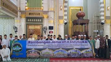 Pj Bupati Aceh Timur Hadiri Jama'ah Syiar Muhibbah Shubuh Lhoksemawe