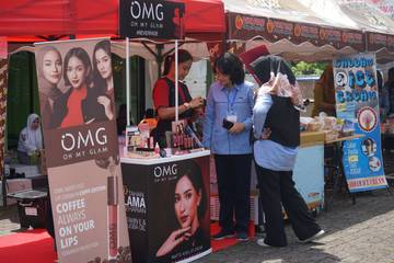 Bazar UMKM Ramai Dikunjungi Pemilih Pemula