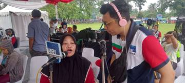 Momen Masyarakat Deli Serdang Ikut Siaran Langsung RRI di GCM