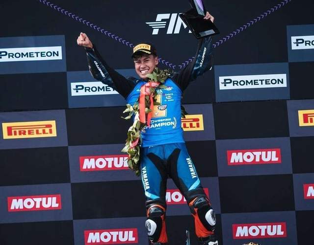 Indonesia's first World Supersport 300 Champion: Aldi Satya Mahendra