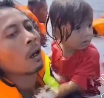 Pelampung di Dada, Balita di Pelukan