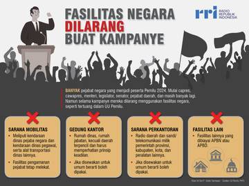 Fasilitas Negara Dilarang untuk Kampanye