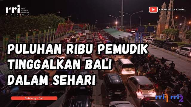 Puluhan Ribu Pemudik Tinggalkan Bali Dalam Sehari