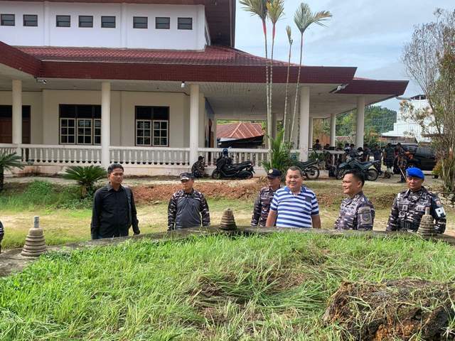 TNI AL Tolitoli Gelar Baksos Sambut Perayaan Imblek