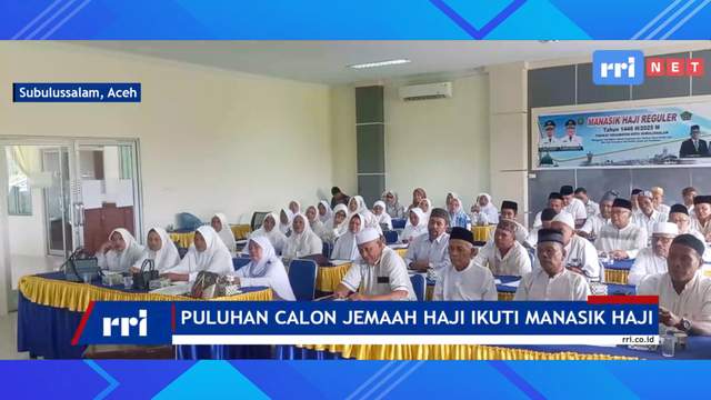 Puluhan CJH Kota Subulussalam Ikut Manasik Haji