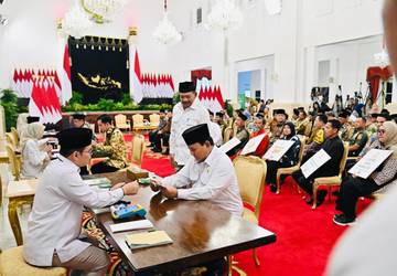 Presiden Sebut Zakat Harus Transparan dan Efektif