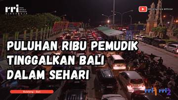Puluhan Ribu Pemudik Tinggalkan Bali Dalam Sehari