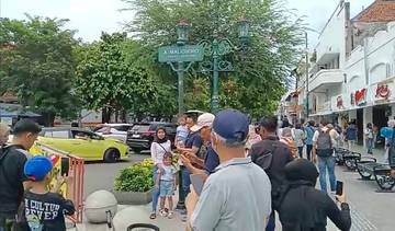 Suasana di Malioboro pada hari ke 3 Lebaran Dikunjungi Pengunjung