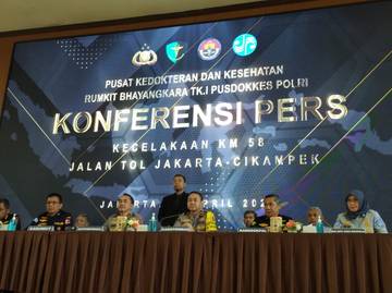 Seluruh Korban Kecelakaan KM 58 Tol Jakarta-Cikampek Teridentifikasi